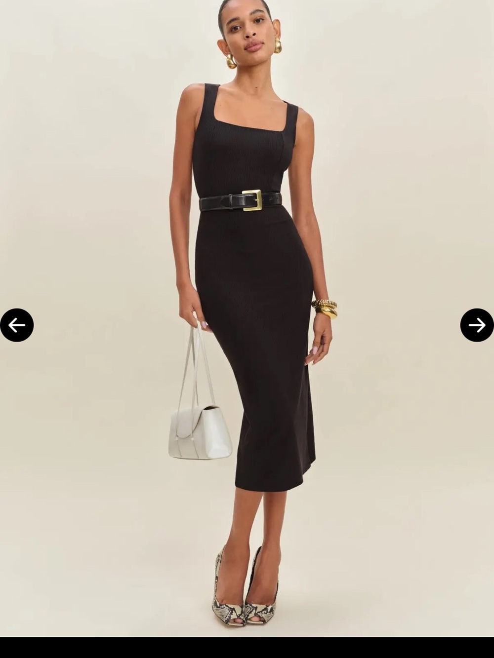Reformation Jill Knit Dress (brand new )
